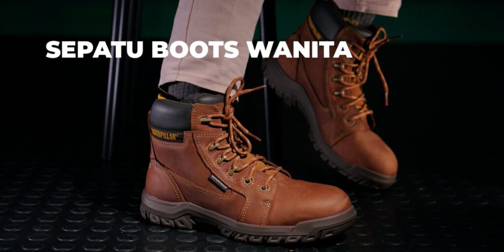 safety shoes caterpillar boots wanita navigo store