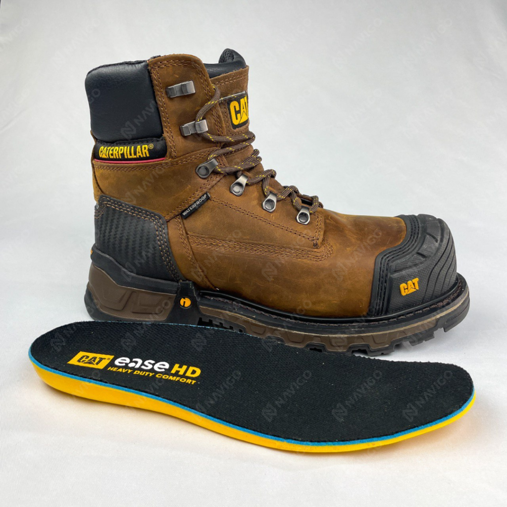 fitur insole ease sepatu safety caterpillar