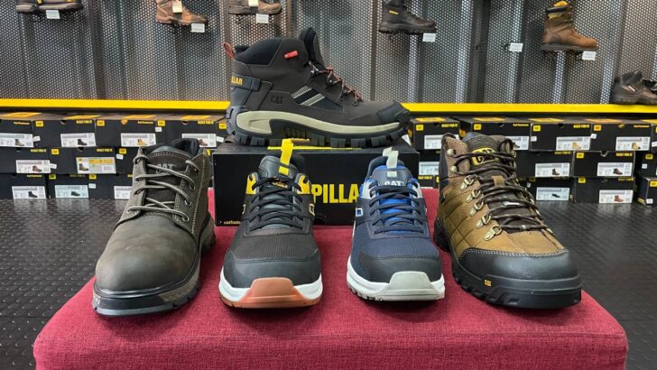 sepatu safety caterpillar electric original terbaik navigo store