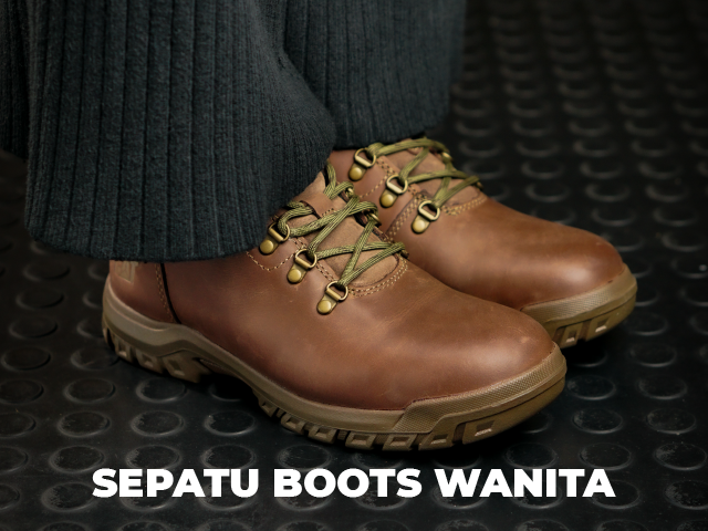 kategori sepatu boots caterpillar safety shoes wanita navigo store