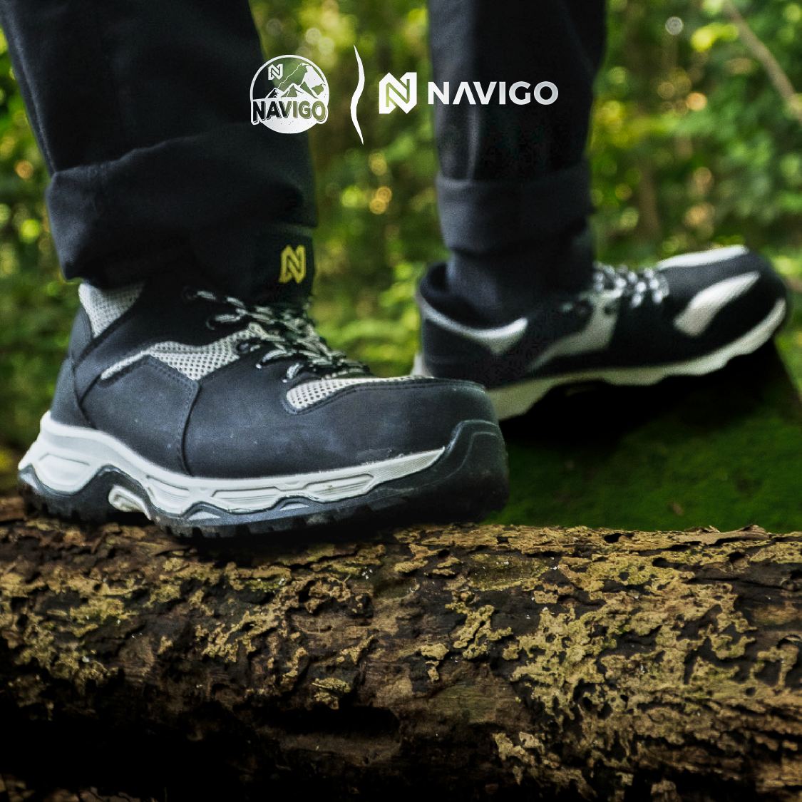 sepatu casual hiking mendaki kegiatan outdoor navigo footwear safety shoes