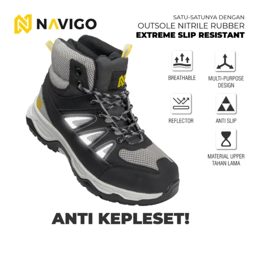 sepatu casual hiking mendaki kegiatan outdoor navigo store footwear safety shoes
